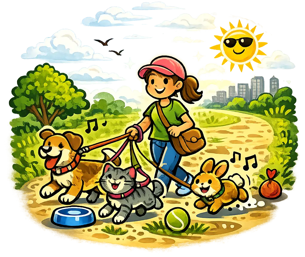 Promenades d'animaux